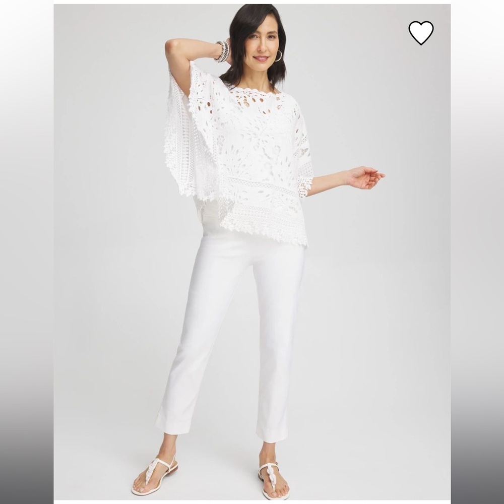 Chico's Brigitte™ Slim Ankle Pants Alabaster White